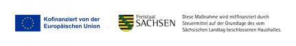 Projektarbeit mit Unterstützung durch EU und Freistaat Sachsen