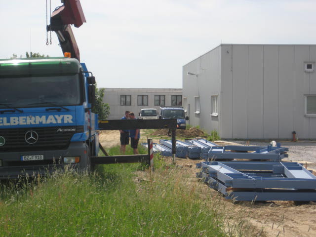 Bau Halle III, 2010/2011